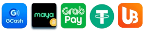 PHPOPULAR payment method section displaying multiple deposit and withdrawal options for online casino users